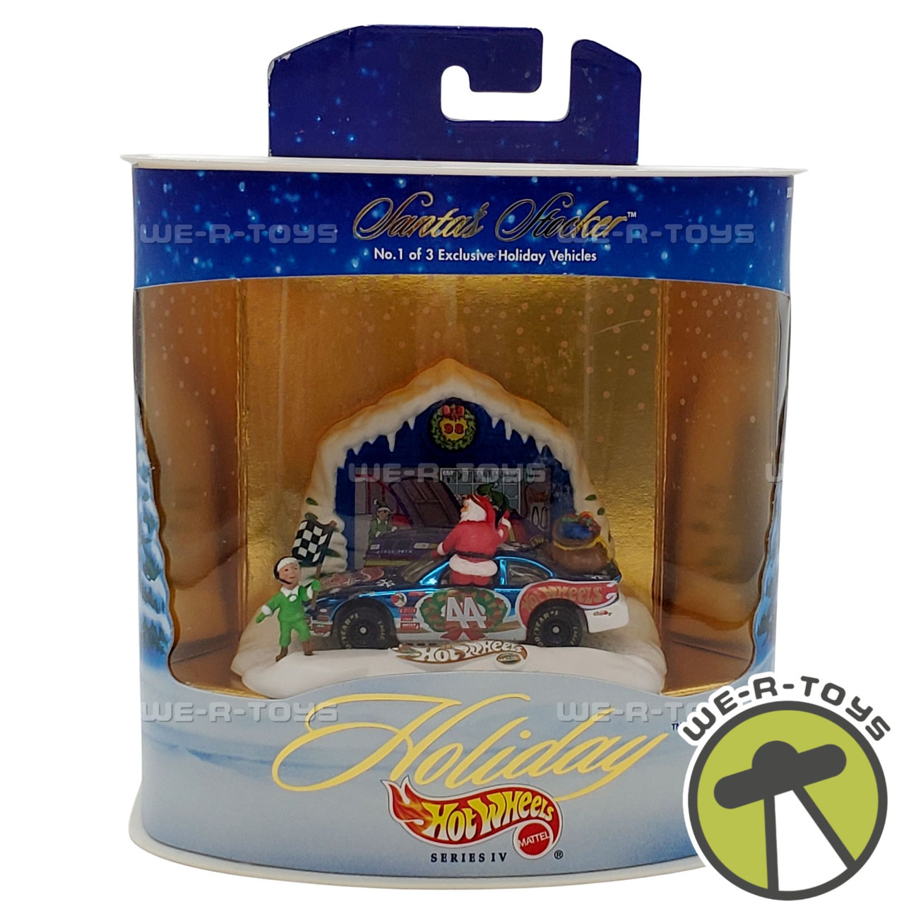 Hot Wheels Holiday Santa's Stocker Car No 1 Mattel 1998 NEW - We-R