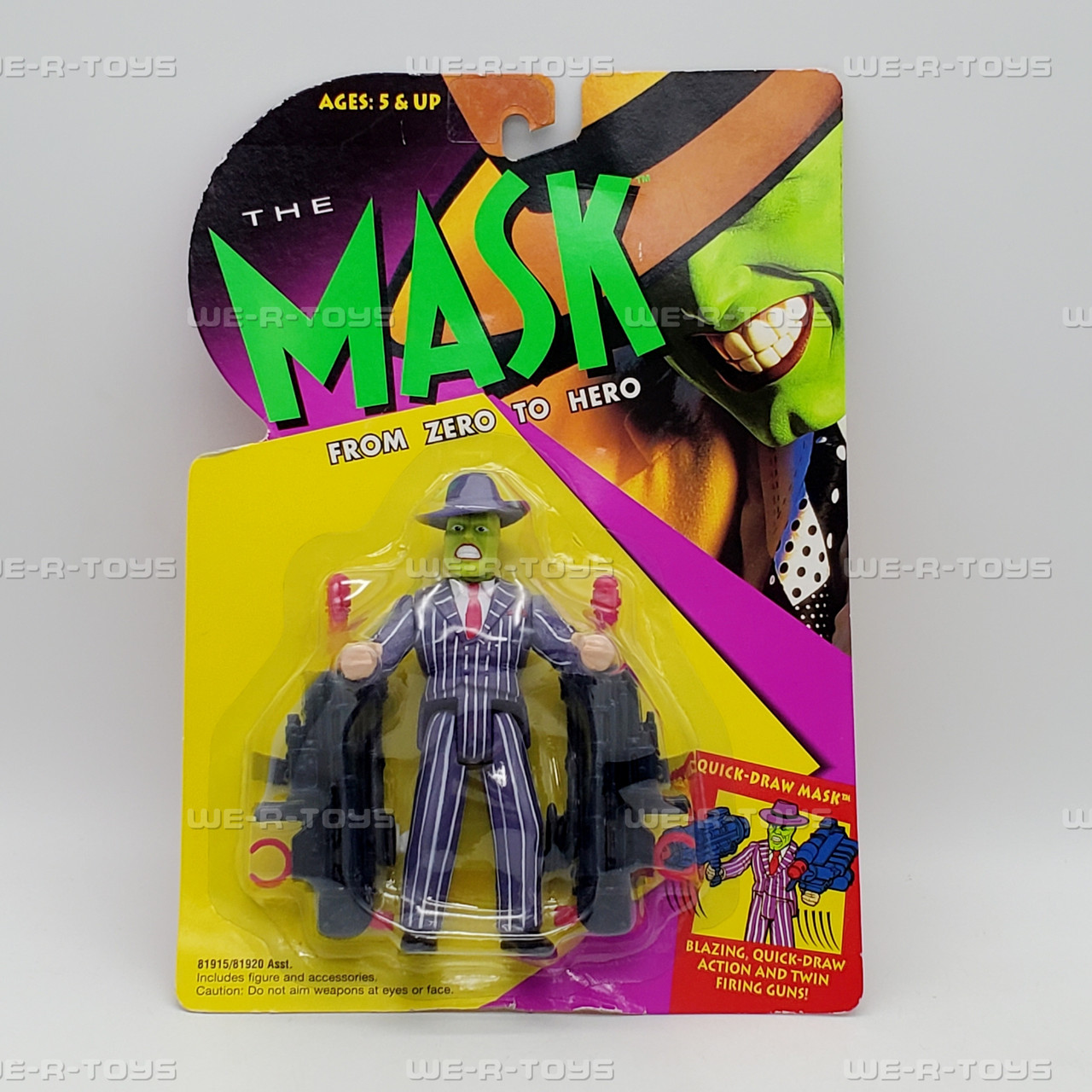 The Mask Quick-Draw Mask Action Figure with Accessories 1995