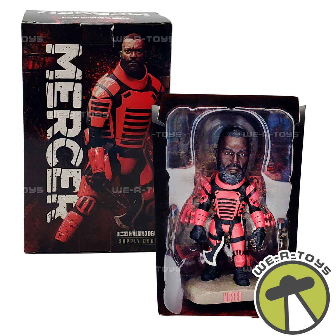 AMC Walking Dead Supply Drop Exclusive Mercer Bobble Head