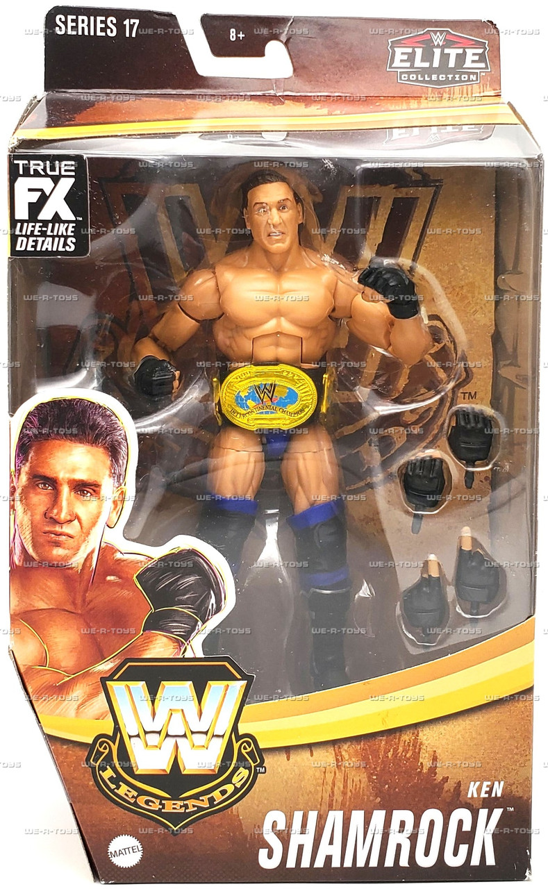 WWE Elite Legends Series 17 Ken Shamrock in Blue Gear Figure 2022