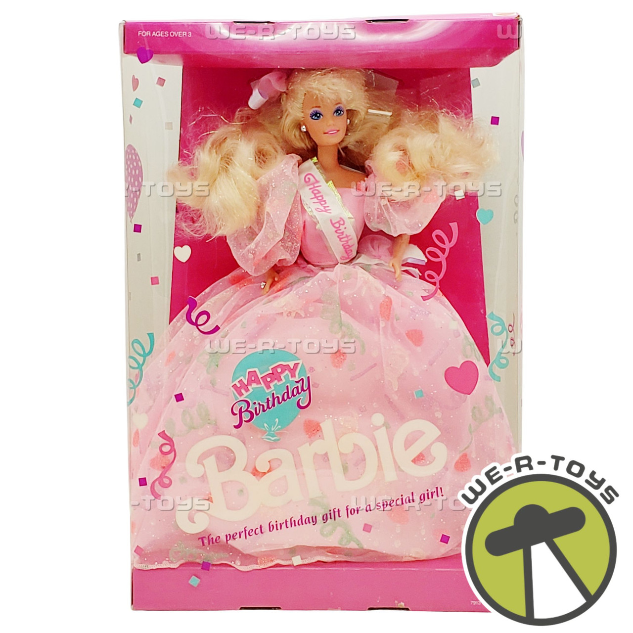 Barbie 1990, HAPPY Birthday Fabriqué en Malaisie NRFB
