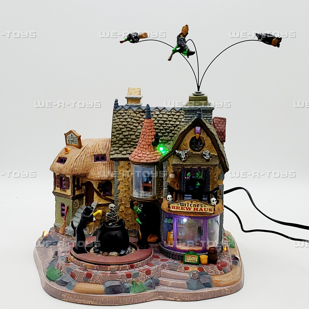 Welcome to the Sweets Hexenhaus ♪ 3点セット Lemax Spooky Town Witches Bre Haus Lighted Building 95816 NEW - We