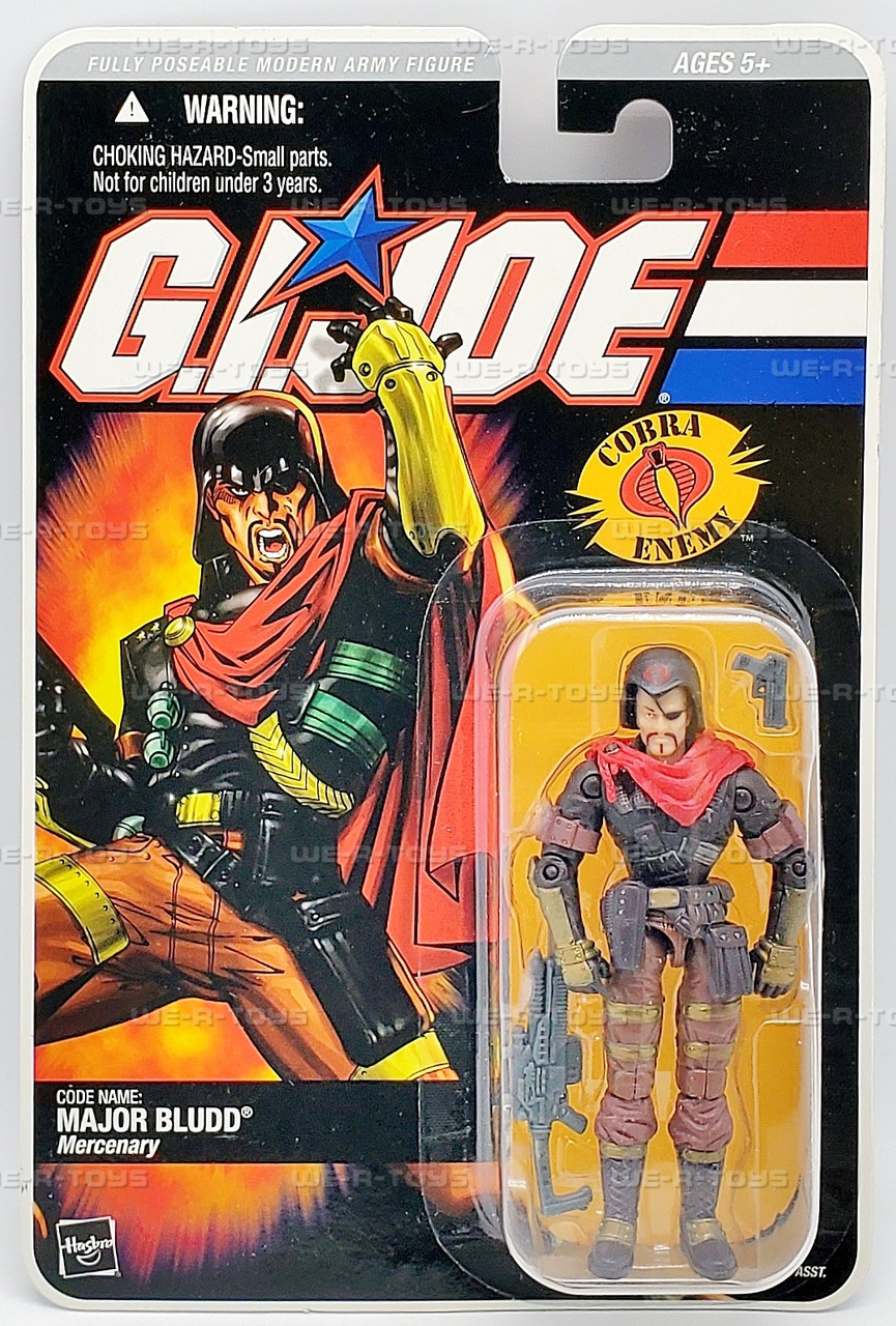 GI JOE Major Bludd 未開封 g.i.ジョー cobra G.I. Joe Cobra Enemy Major Bludd Action Figure 2005 Hasbro 61849