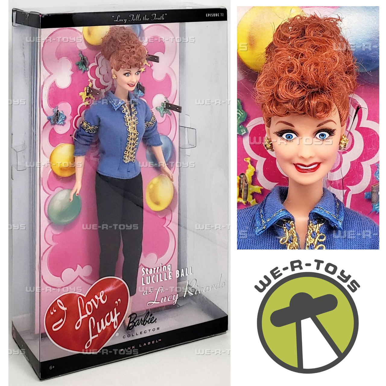 Barbie I Love Lucy Lucille Ball as Lucy Ep 72 Lucy Tells The Truth