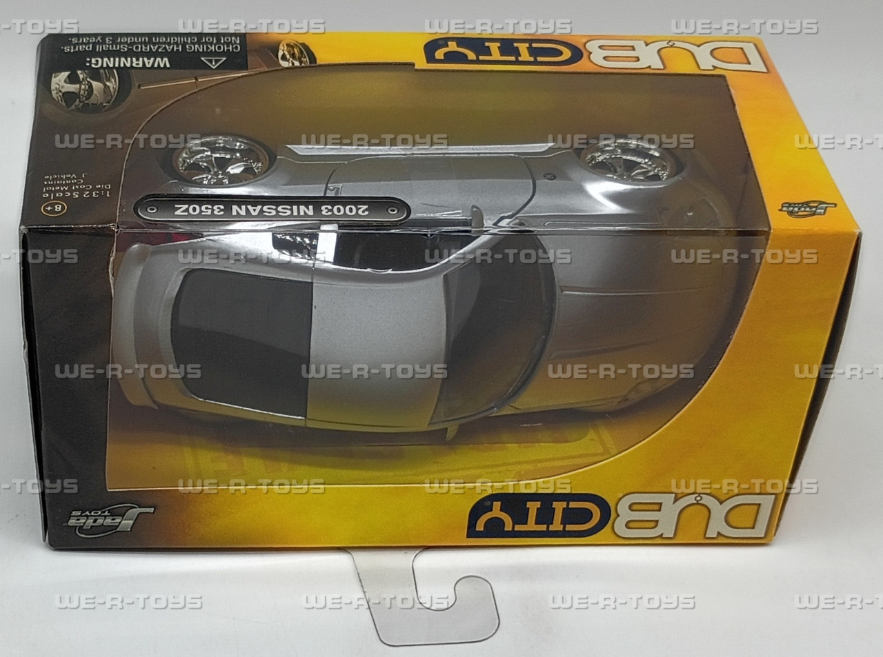 Dub City BigTime Muscle 2003 Nissan 350Z Silver Vehicle Jada Toys