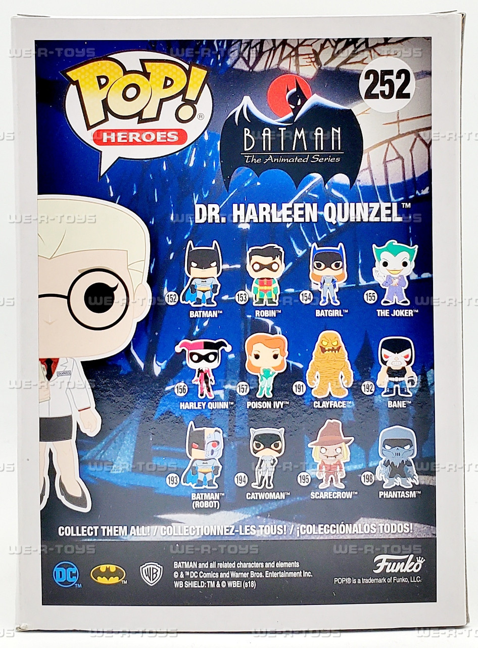 Funko POP Heroes Batman Doctor Harleen Quinzel 252 Vinyl Figure