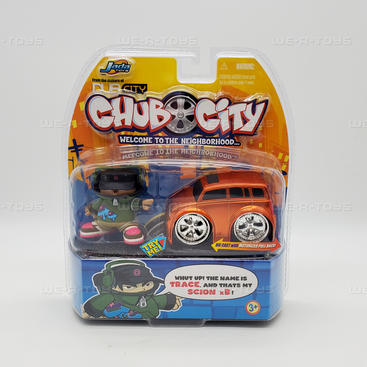 Chub City Trace and Scion XB Car Set 2005 Jada Toys 90206 NEW - We