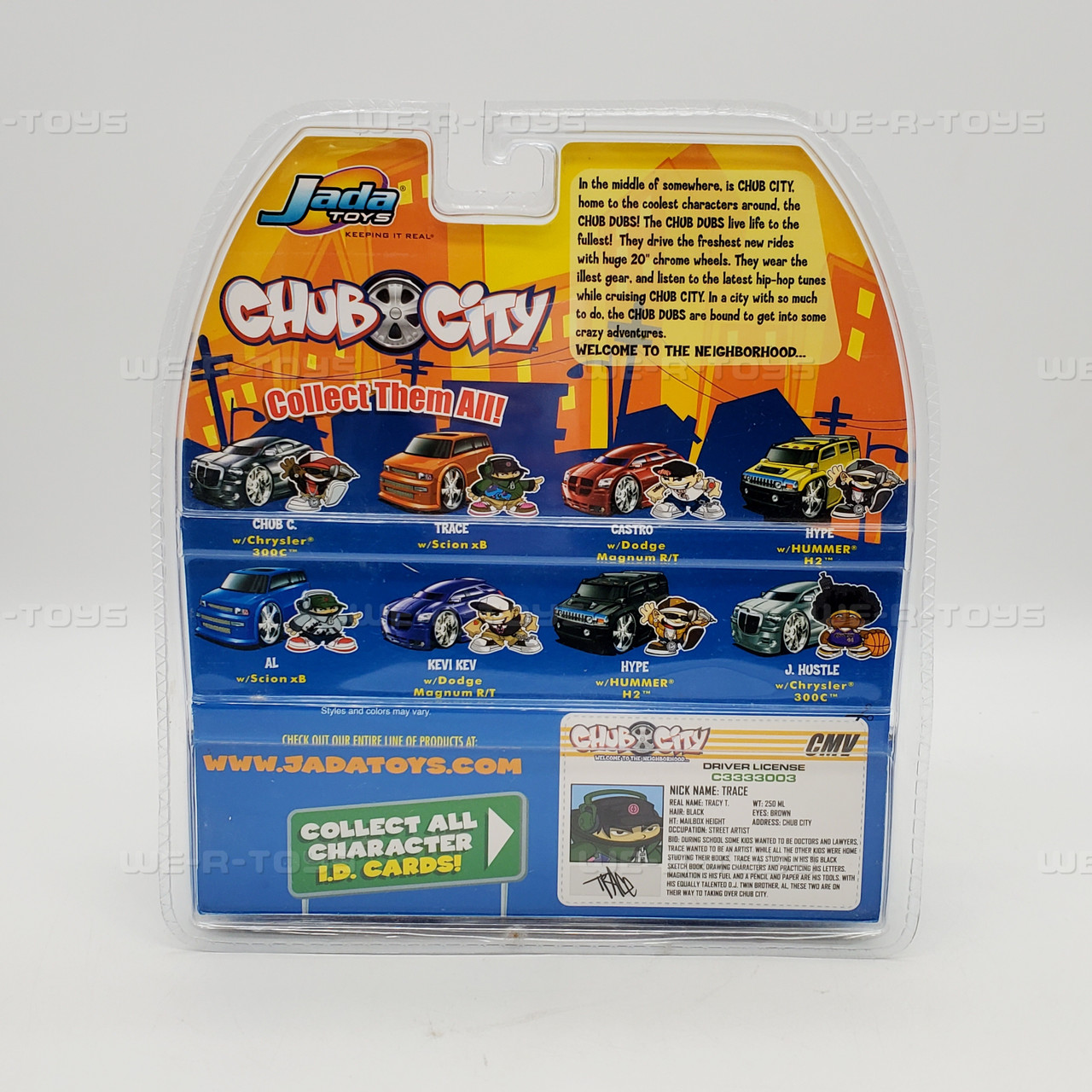 Chub City Trace and Scion XB Car Set 2005 Jada Toys 90206 NEW - We