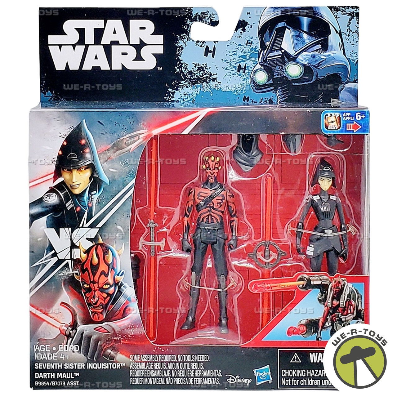 Star Wars Rebels Darth Maul and Seventh Sister Inquisitor Action