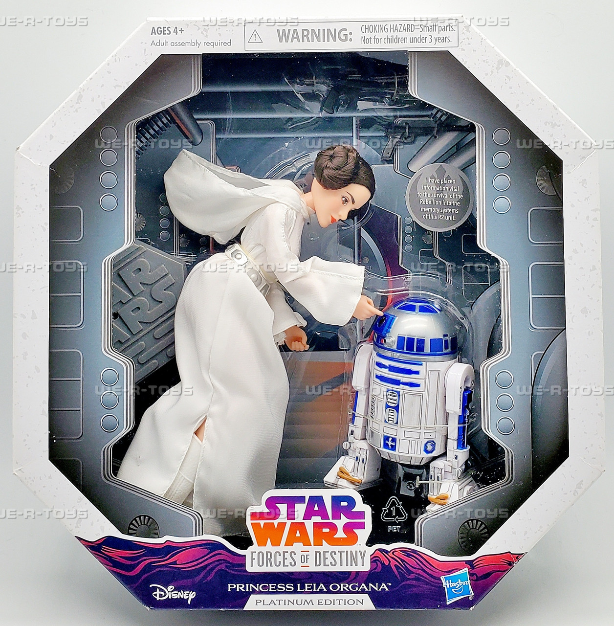 Star Wars Forces of Destiny Princess Leia Doll and R2-D2 Figure