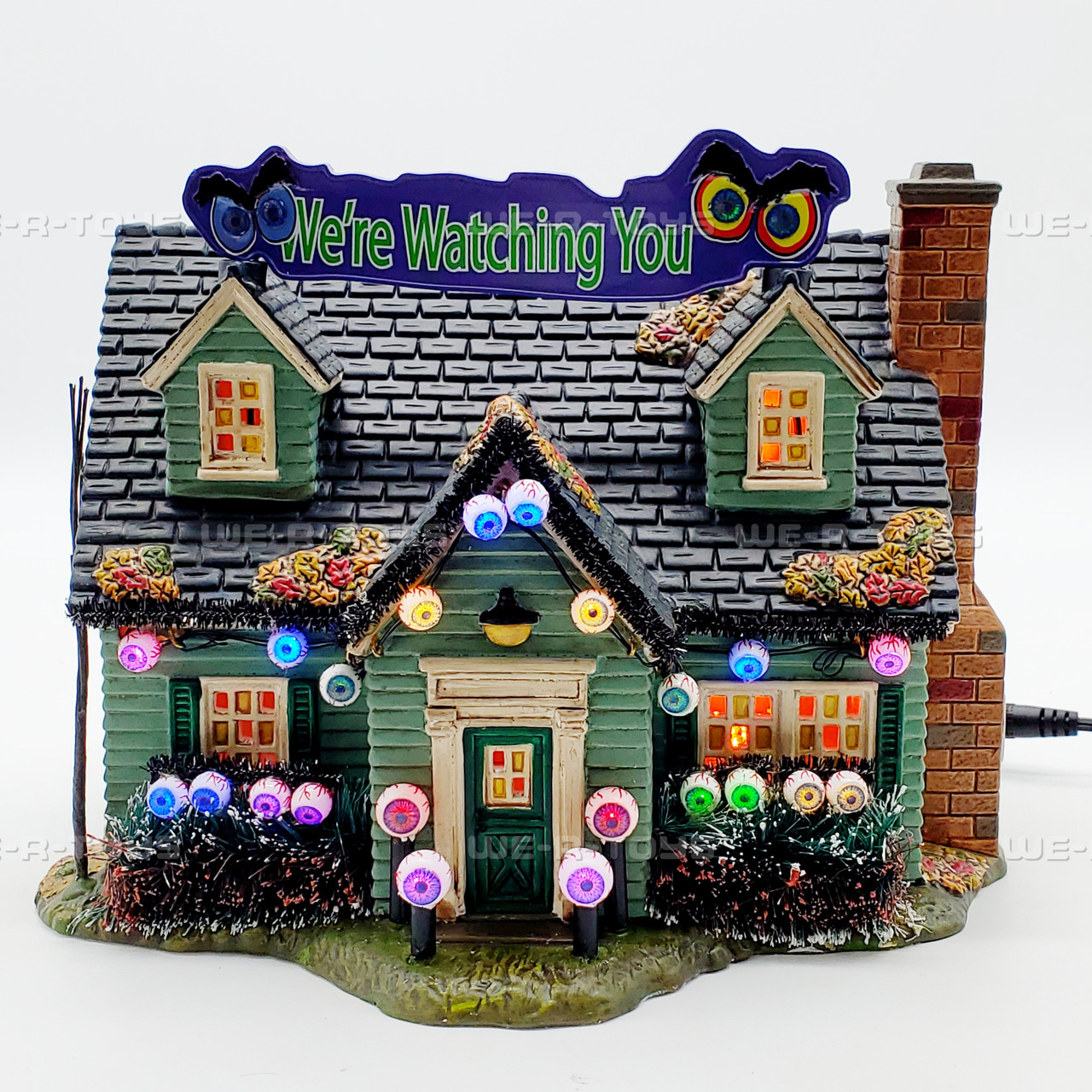 Dept 56 Halloween Trick or Treat Lane Glares and Stares House