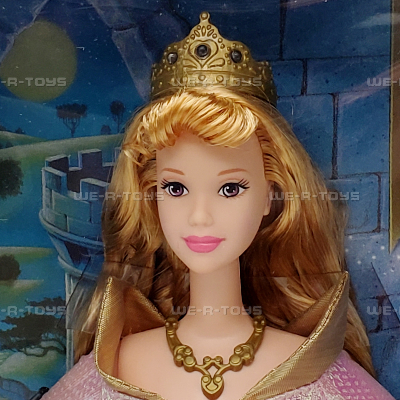 Disney Dazzling Princess Aurora Light Up Crown Mattel 50573