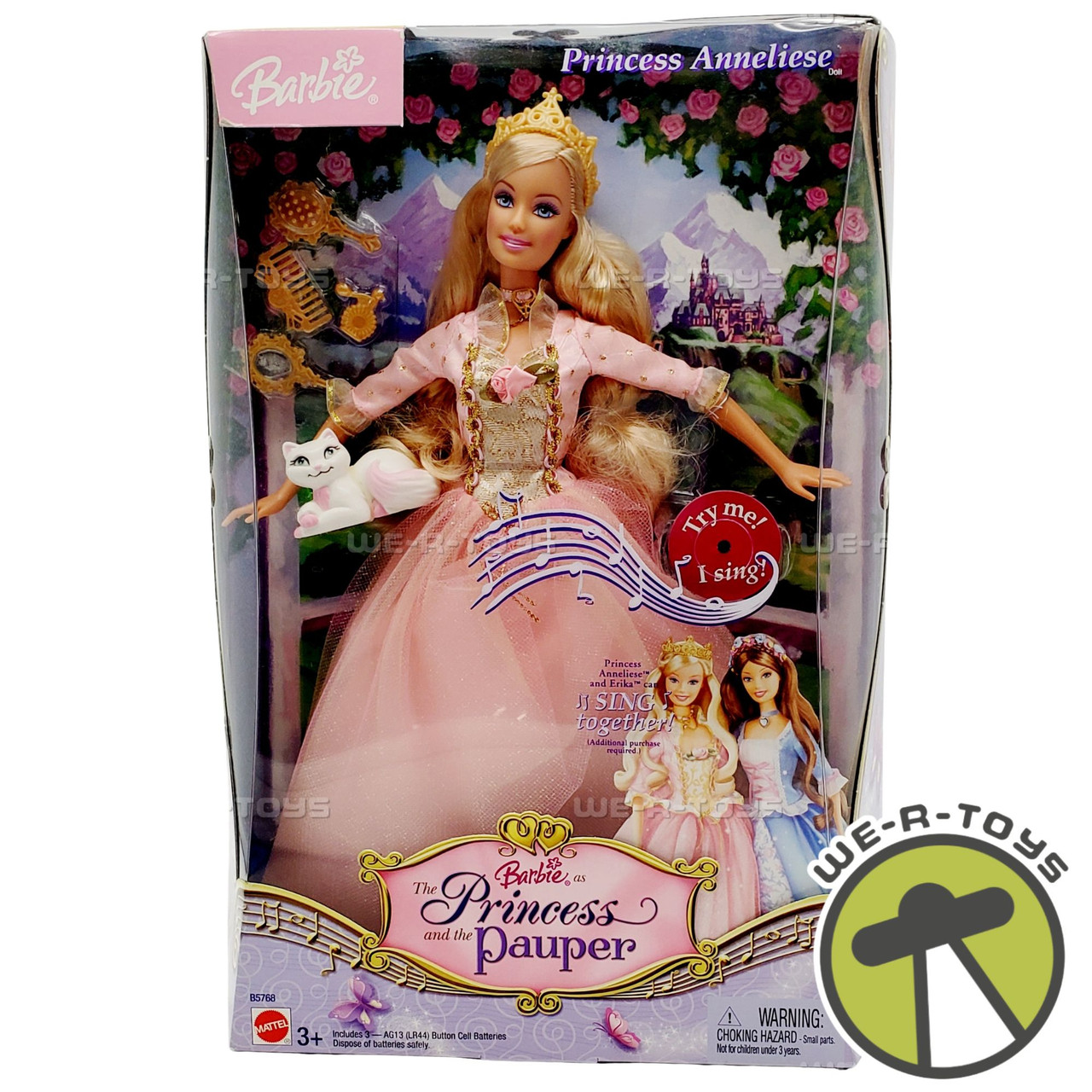 Barbie as Princess and The Pauper Princess Anneliese Doll 2004