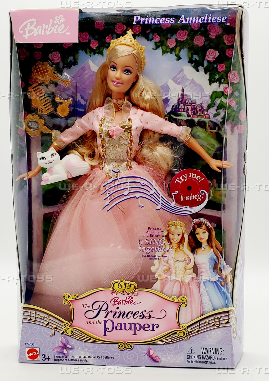 Barbie as Princess and The Pauper Princess Anneliese Doll 2004