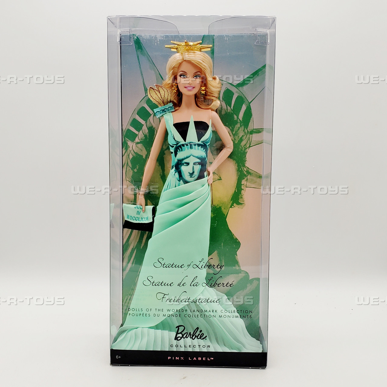 Statue of Liberty Barbie Dolls of the World Landmark Collection