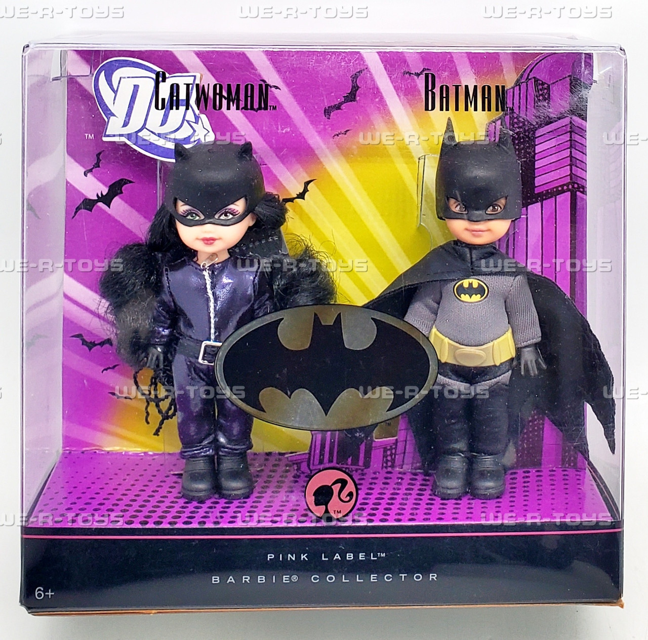 【レア品】 バービー人形 KELLY &  BATMAN コスチューム Barbie Kelly and Tommy as Catwoman and Batman Doll Gift Set 2008