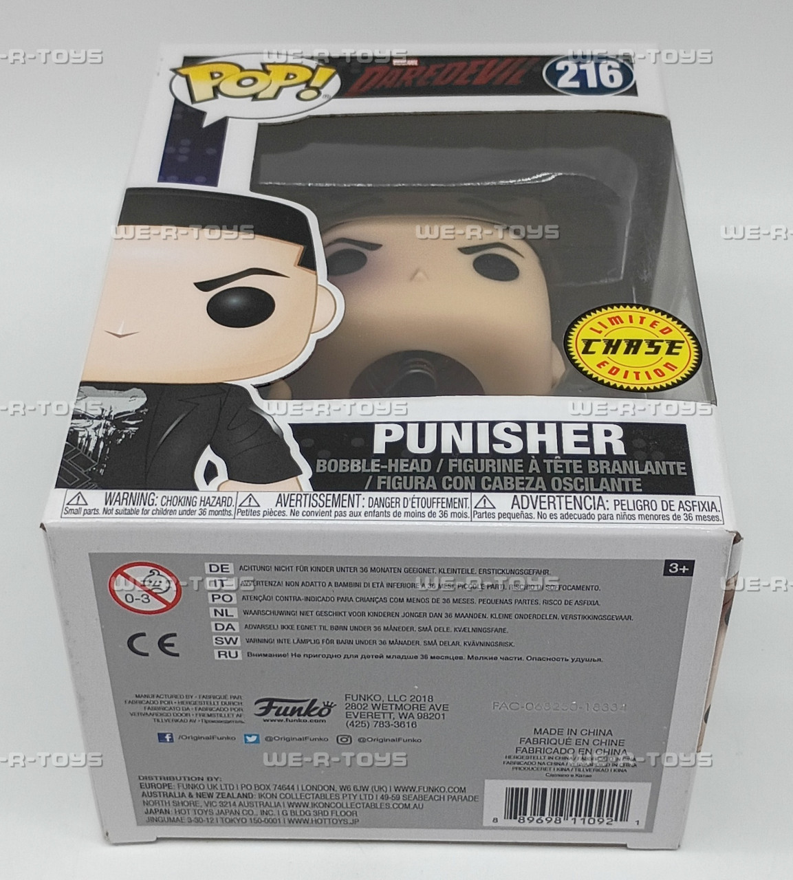 Funko POP! Marvel Daredevil Punisher No. 216 Vinyl Figure