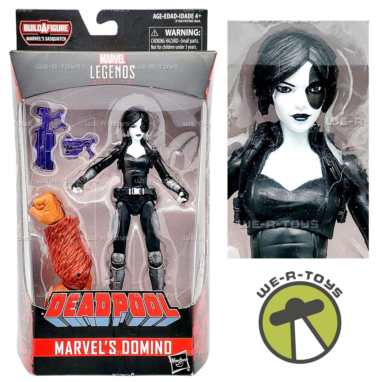 Marvel Legends Series Marvel's Domino Action Figure 2017 Hasbro
