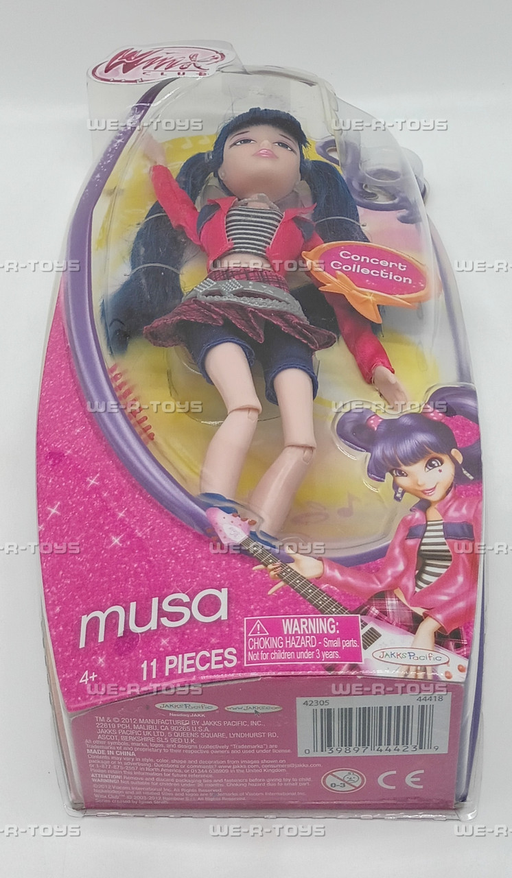 Winx Club Concert Collection Musa Fashion Doll 2012 Jakks