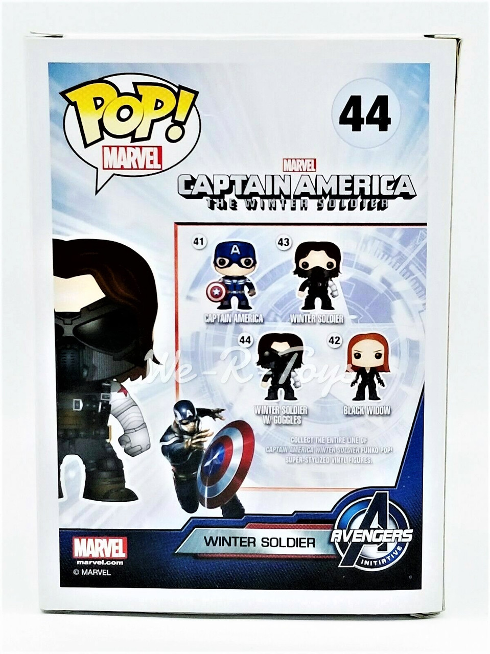 Funko Pop Vaulted Winter Soldier W/ Goggles Vinyl Bobble-Head No