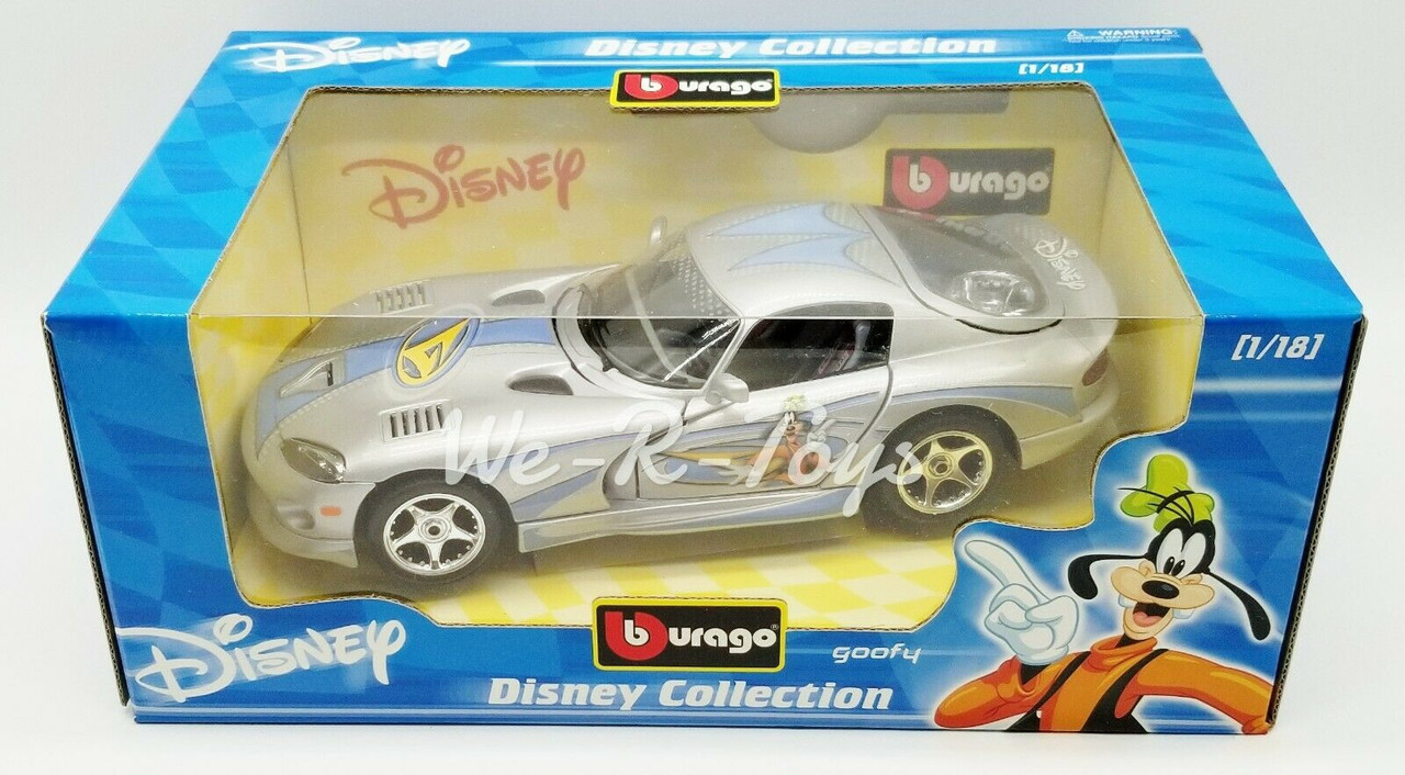 Disney Collection Dodge Viper CTS Goofy 2006 Car 1/18 Scale