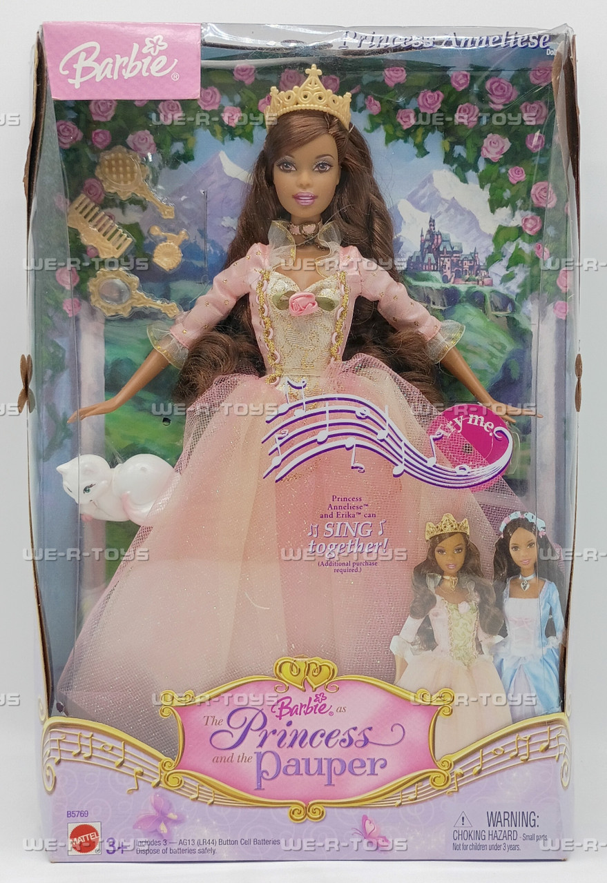 Barbie The Princess & The Pauper Princess Anneliese African