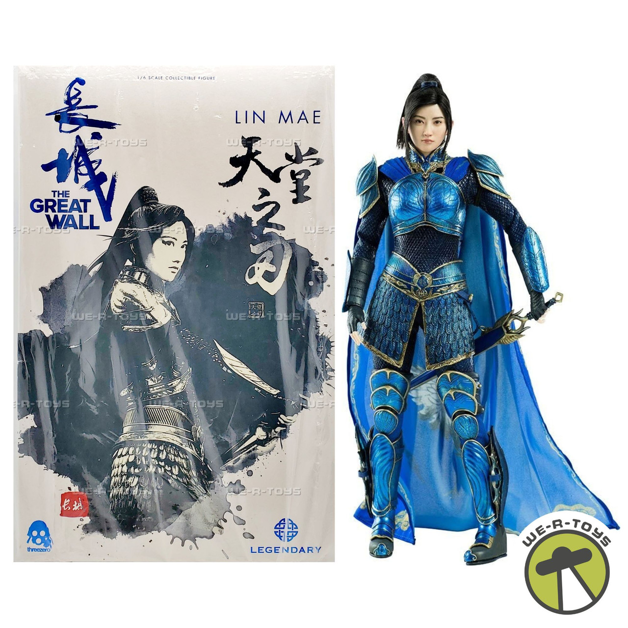 The Great Wall Commander Lin Mae Collectible Figure ThreeZero - We