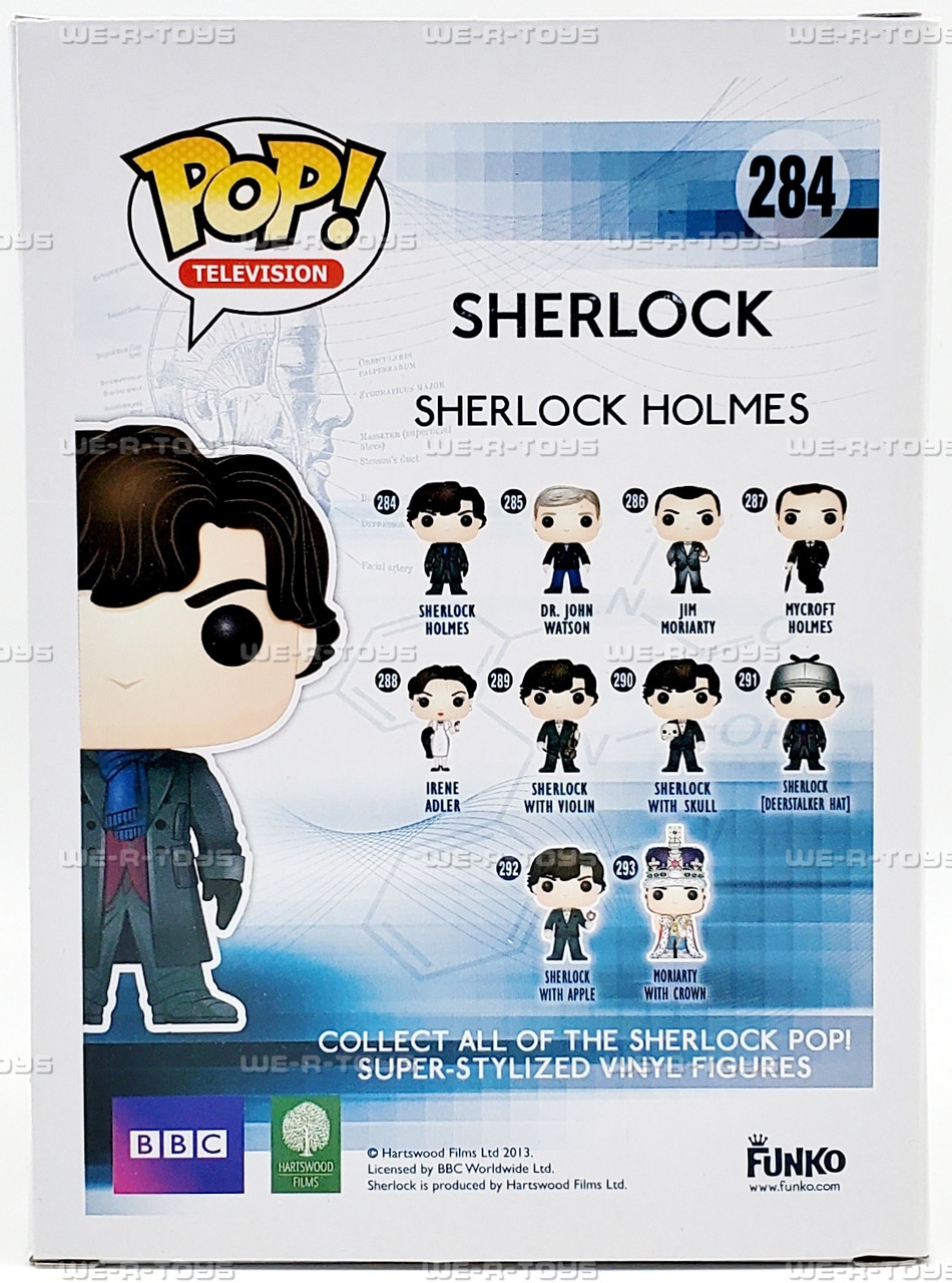 Funko POP Television Sherlock Sherlock Holmes 284 Vinyl Figure