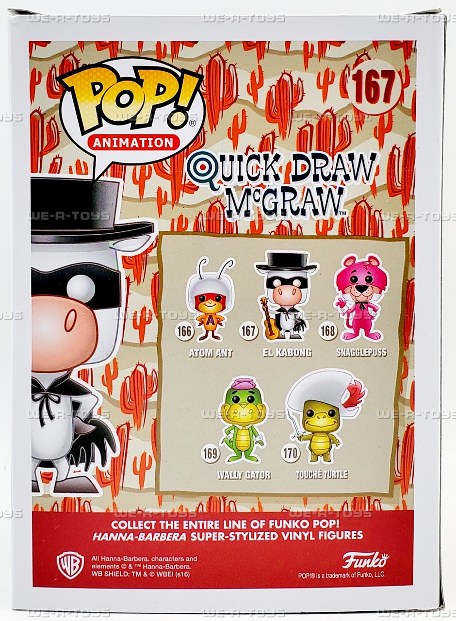 Funko POP Animation Quick Draw McGraw El Kabong 167 Vinyl Figure