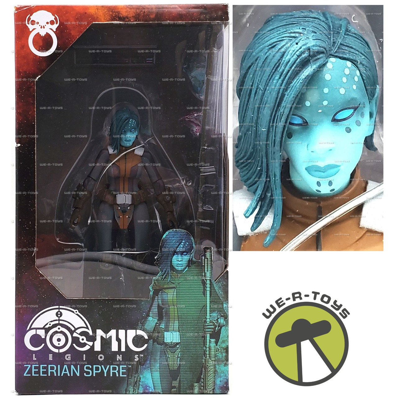 Cosmic Legions Zeerian Spyre Action Figure 2023 Four Horsemen