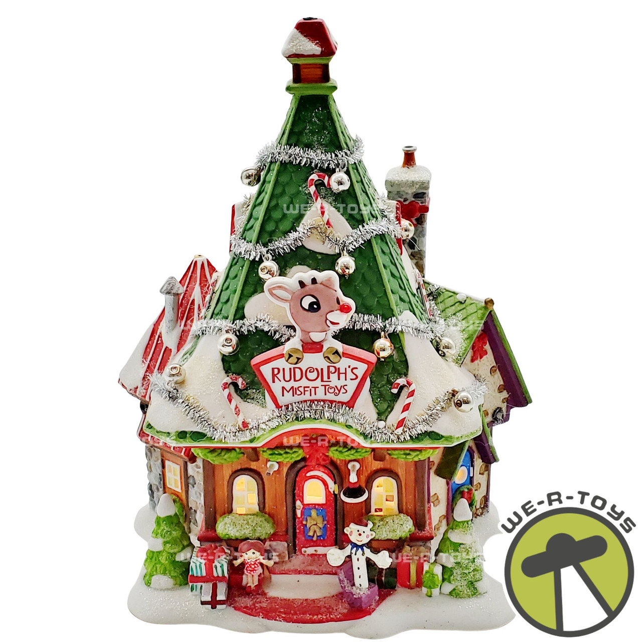 Department 56 North Pole Series Ruldoph's Misfit Headquarters Item