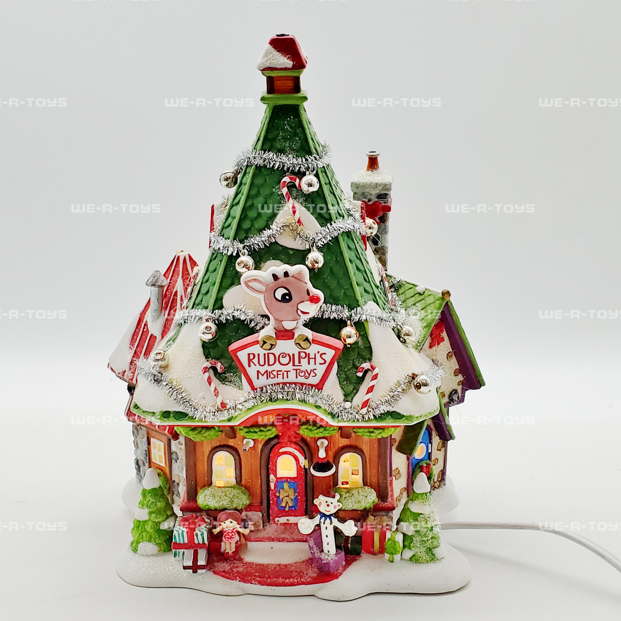 Department 56 North Pole Series Ruldoph's Misfit Headquarters Item