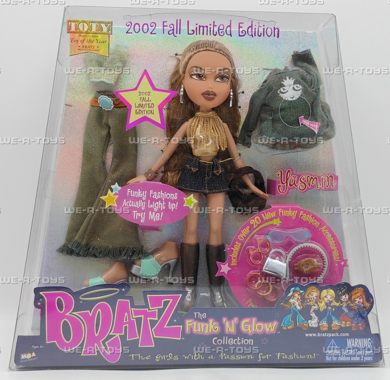 Bratz 2002 Fall Limited Edition Yasmin Doll MGA Entertainment