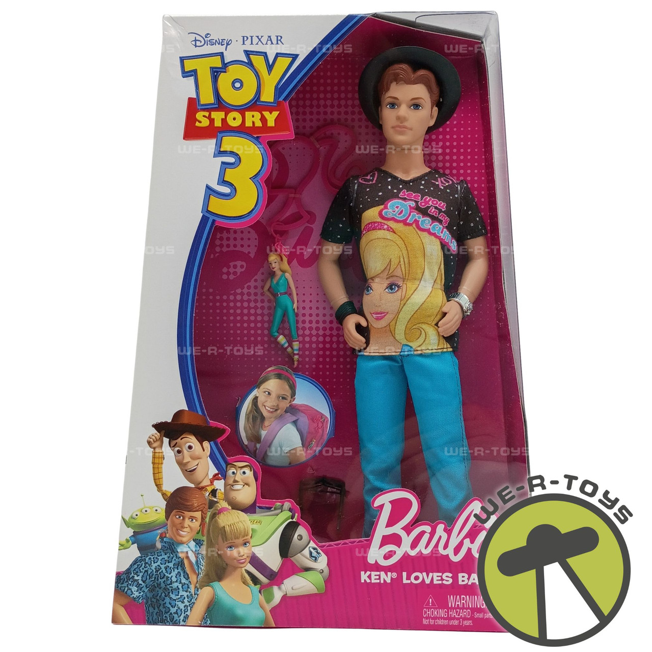 Barbie Disney Pixar Toy Story 3 Ken Loves Barbie Ken Doll 2009