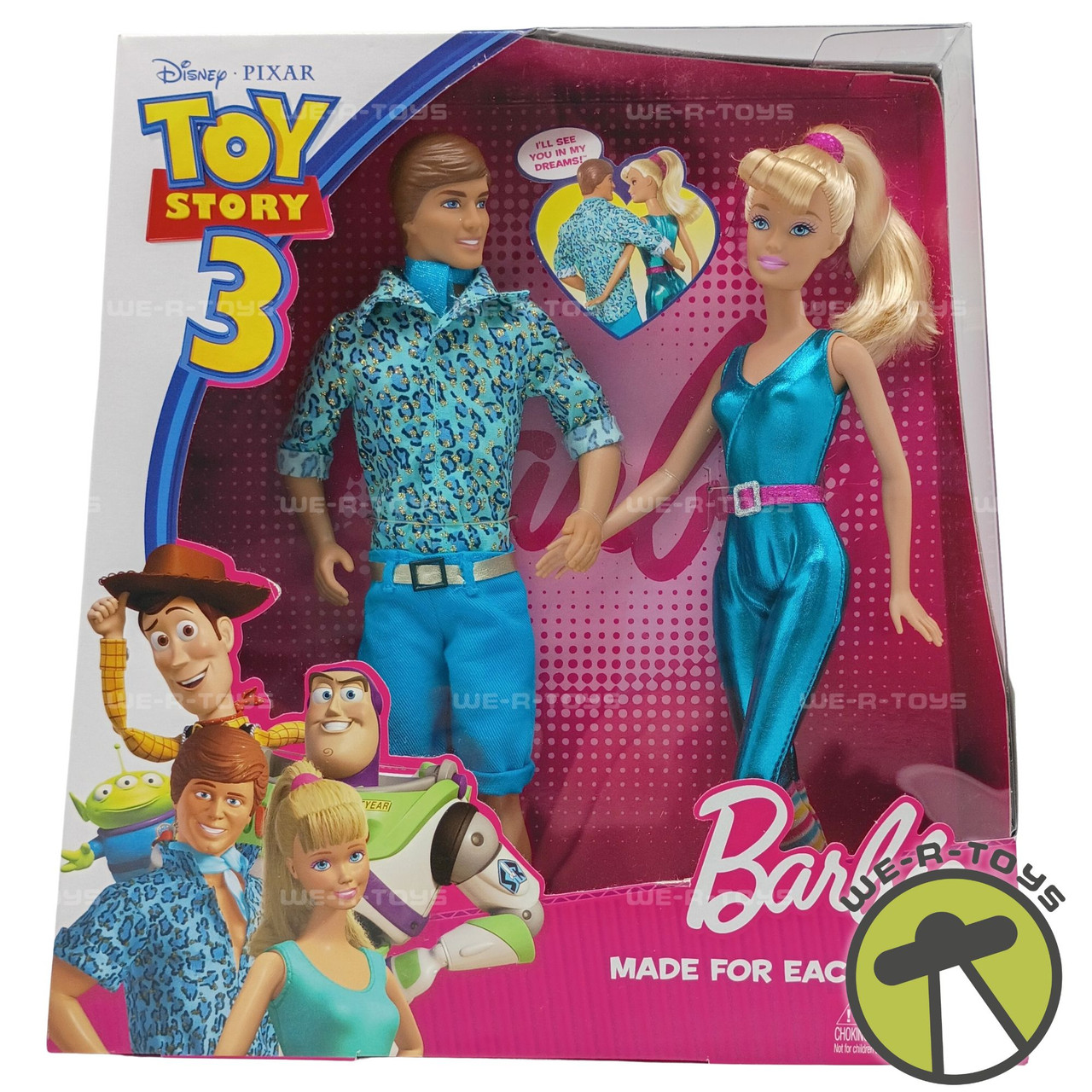 Barbie & Ken Disney Pixar Toy Story 3 Made For Each Other Dolls