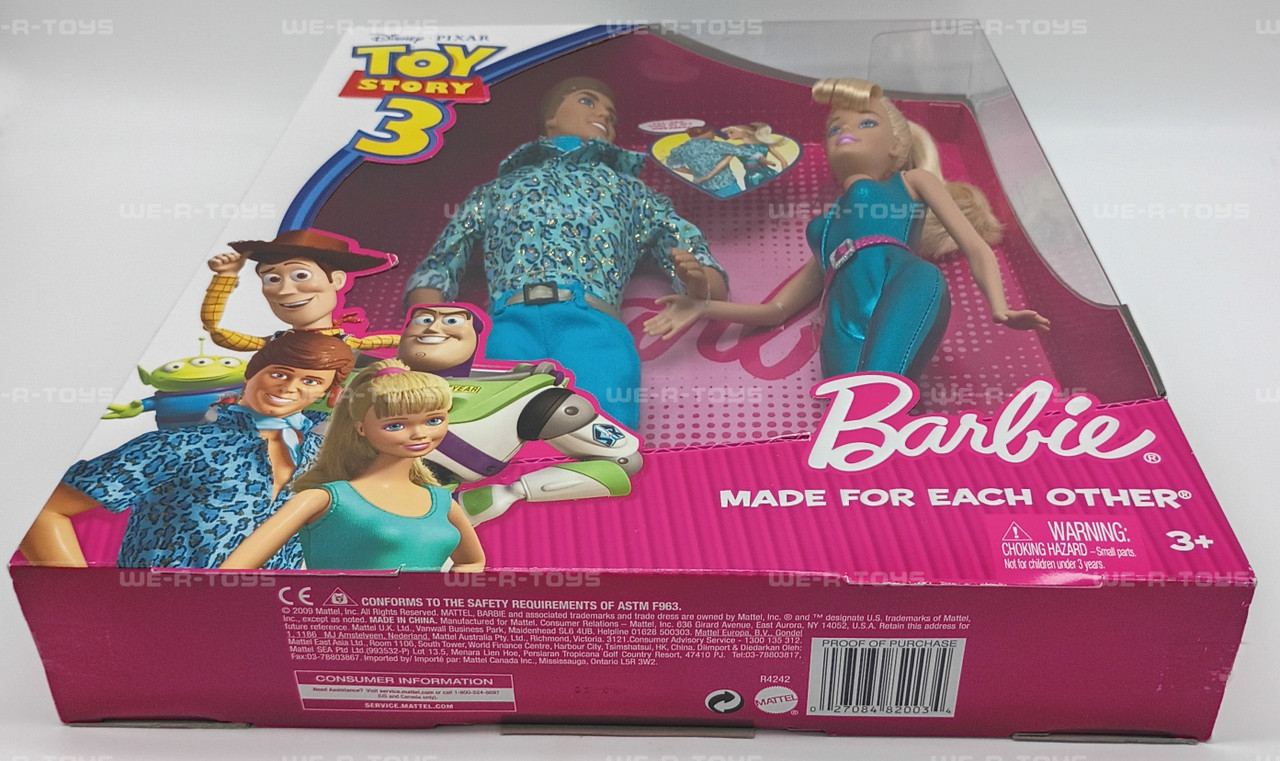 Barbie & Ken Disney Pixar Toy Story 3 Made For Each Other Dolls