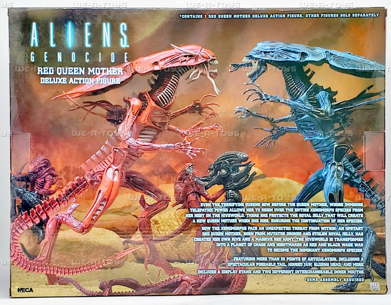 NECA Aliens Genocide Red Queen Mother Ultra Deluxe Action Figure