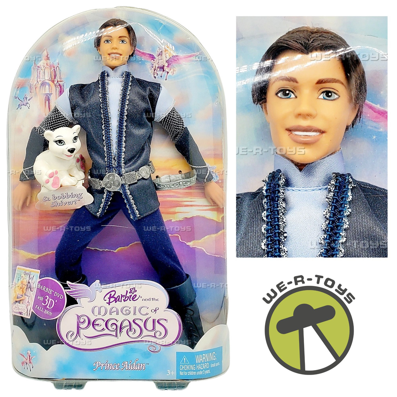 Barbie and The Magic of Pegasus Prince Aidan Doll 2005 Mattel