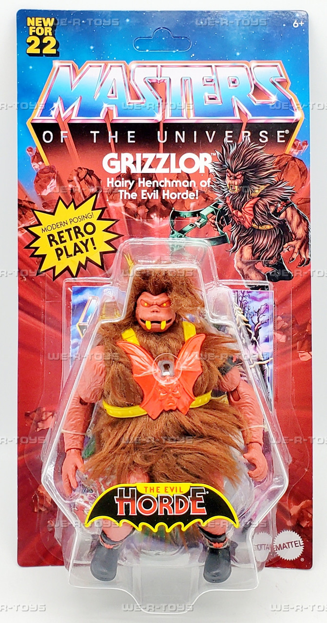 Masters of the Universe Origins Grizzlor Action Figure 2022 Mattel