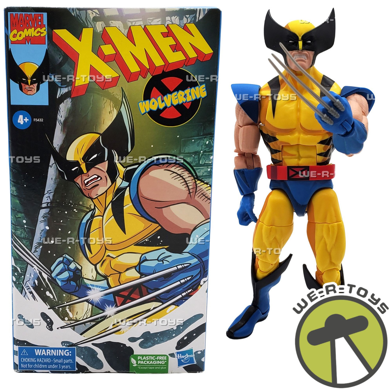 Marvel Legends X-Men Animated Series VHS Box Wolverine Action