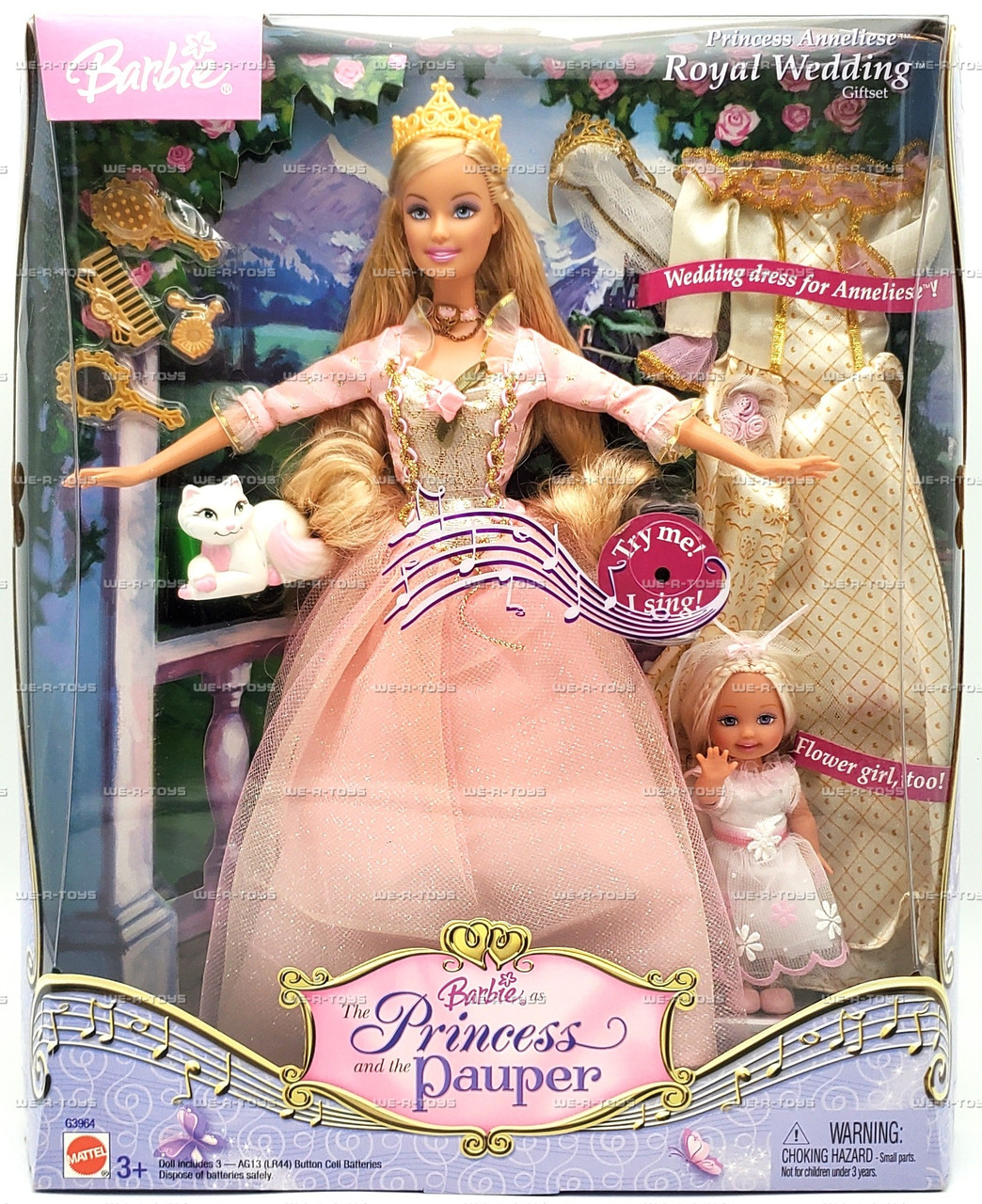 Barbie as The Princess and The Pauper Princess Anneliese Doll 2004