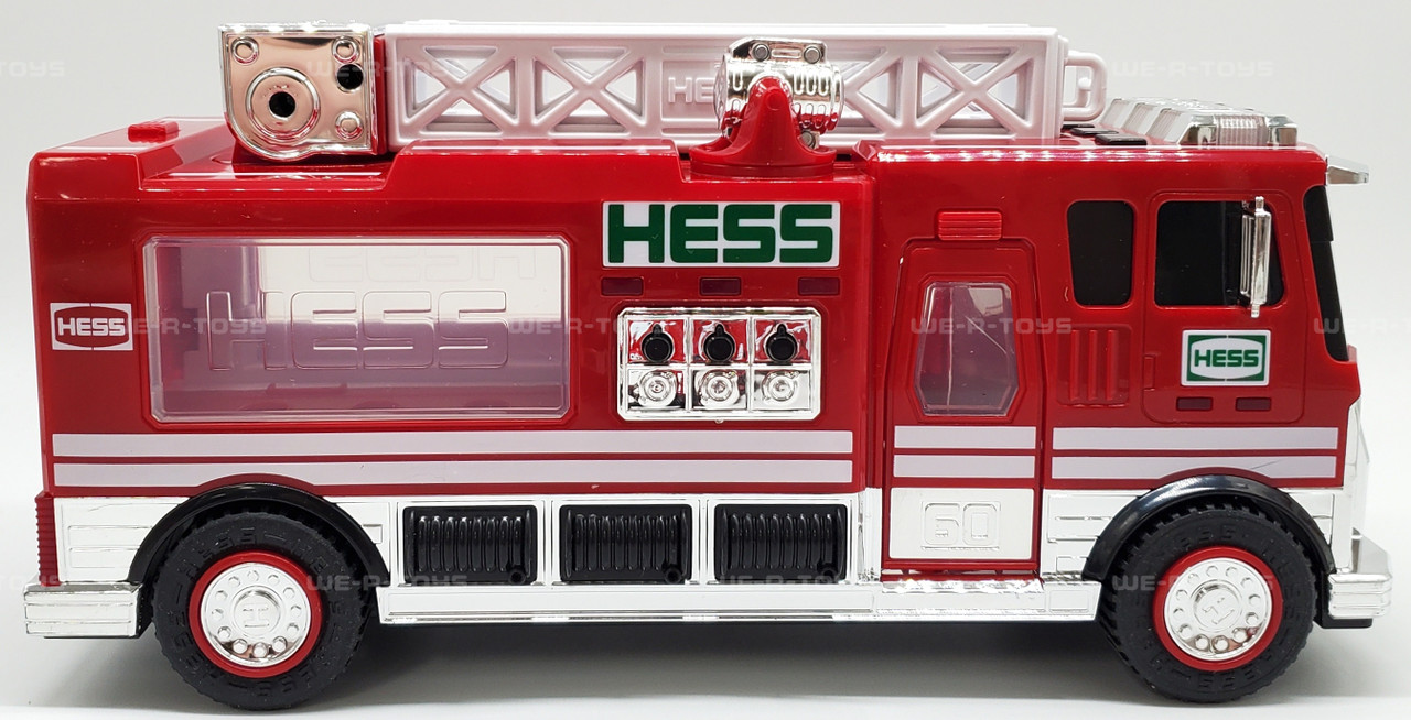 2024 Hess Fire Truck with Car and Motorcycle 60th Anniversary