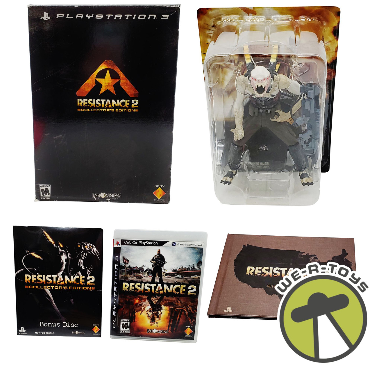 Resistance 2 敵キャラクター フィギュア Resistance 2 Collector's Edition Set with Chimera Action Figure