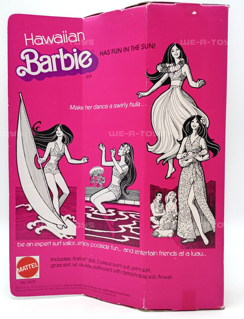 Hawaiian Barbie Twist N Turn Waist Poseable Doll Vintage 1975
