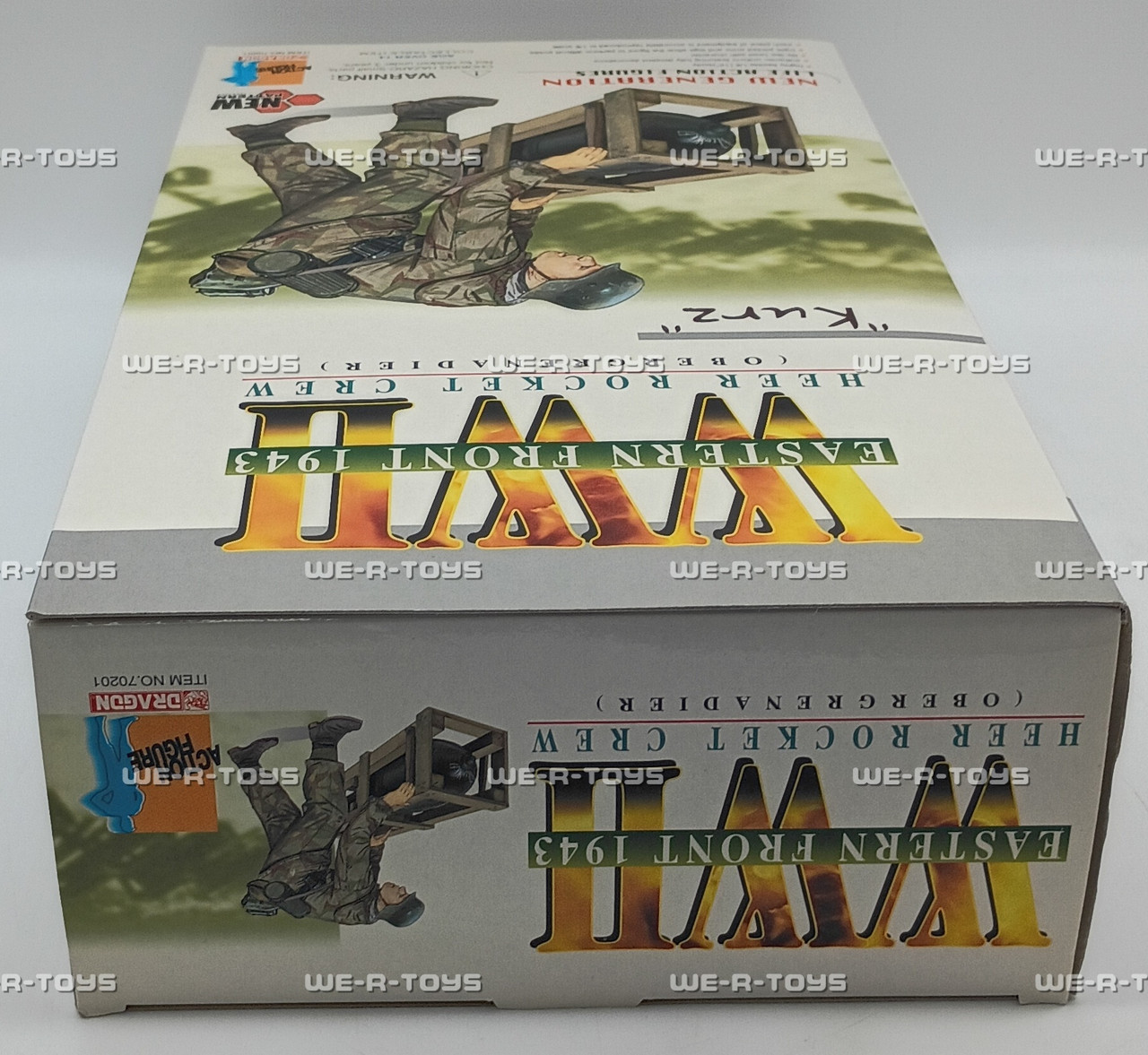 Dragon WWII Eastern Front 1943 Heer Rocket Crew Kurz Action Figure