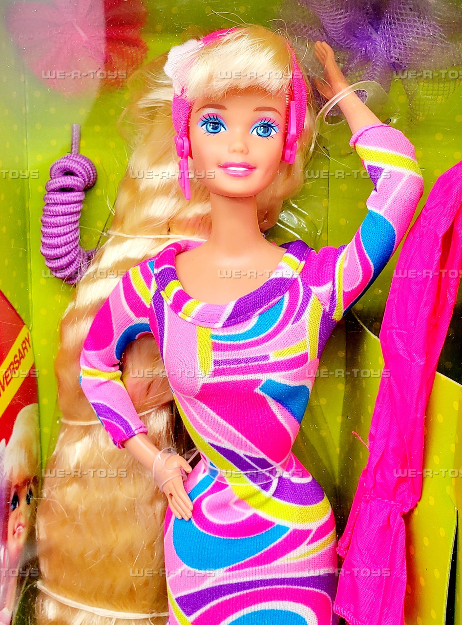 Totally Hair 25th Anniversary Barbie Doll Mattel DWF49 - We-R-Toys