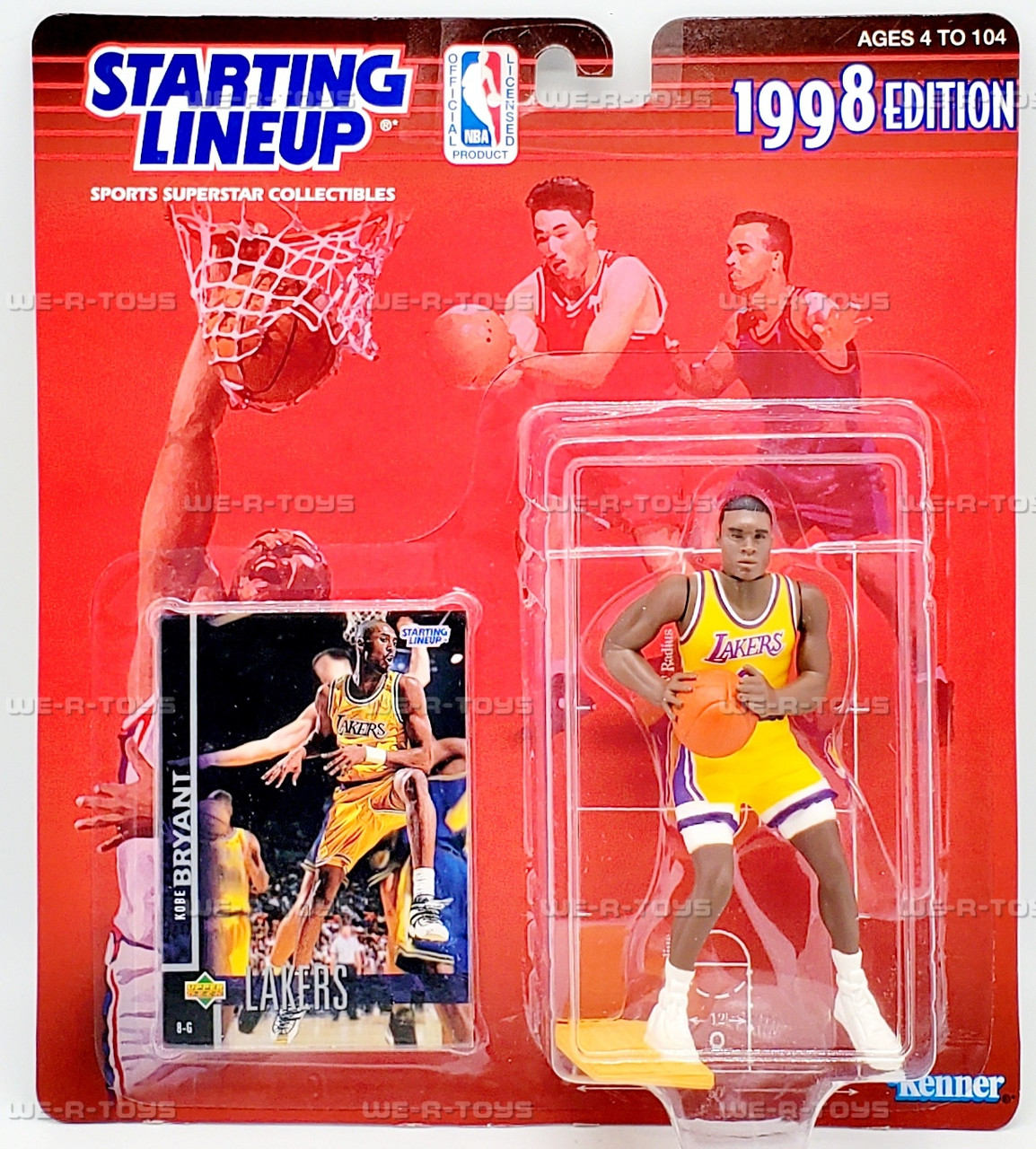 Starting Lineup 1998 Edition Kobe Bryant Lakers Action Figure