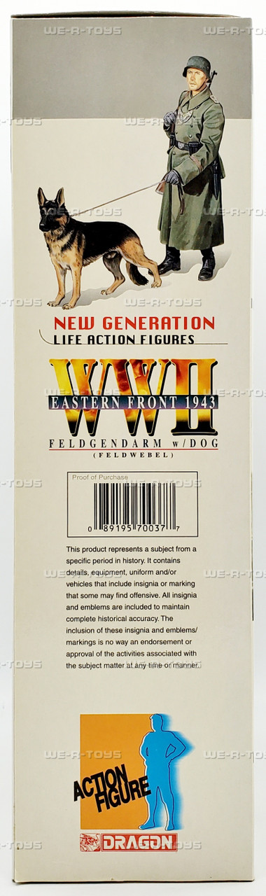 Dragon WWII Eastern Front 1943 Feldgendarm Gustav w/dog Kaiser