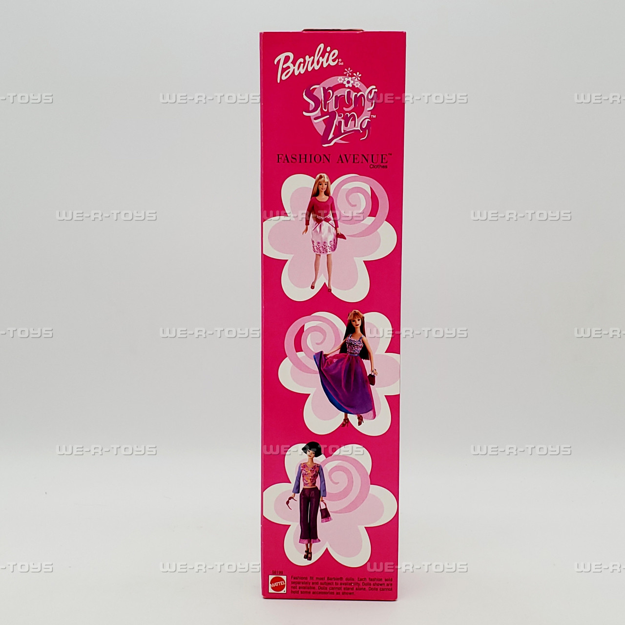 Spring Zing Barbie Fashion Avenue Doll #56199 Mattel 2001 NEW - We