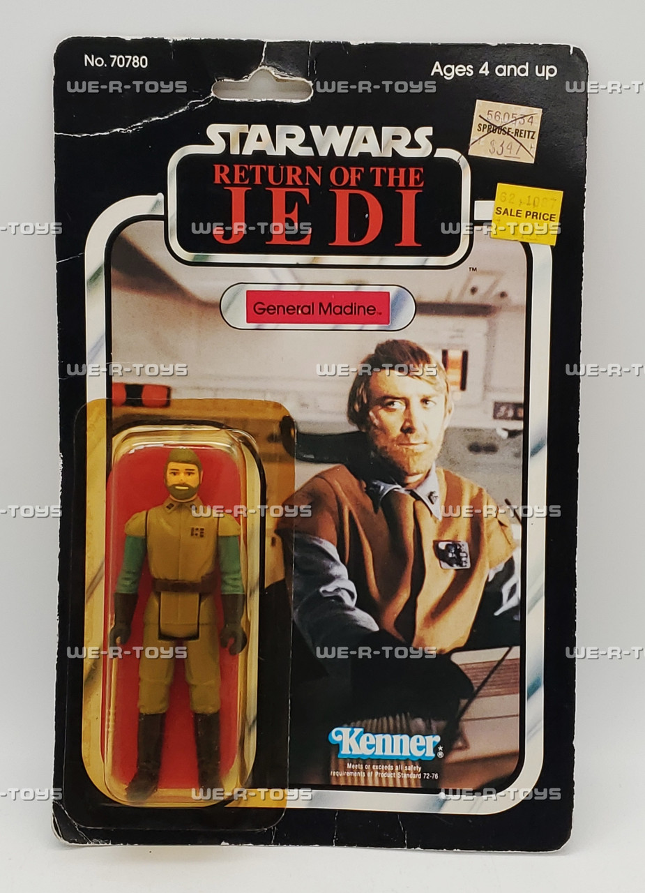 Star Wars Return of the Jedi General Madine 77 Back Card Figure